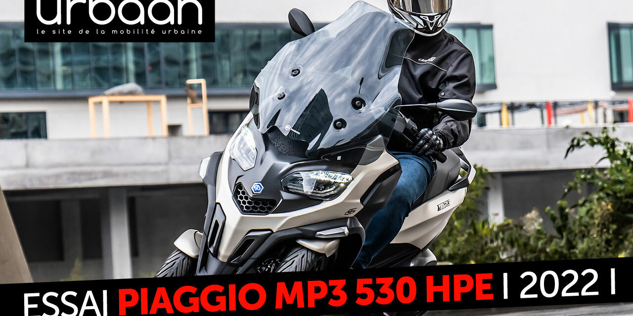 Essai Piaggio MP3 530 2022 : le temps du changement