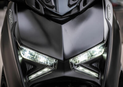 L’évolution esthétique la plus notable se situe au niveau du phare avant en X full Led.