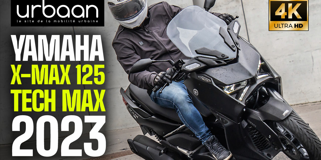 Essai Yamaha XMax 125 Tech Max 2023 : Une valeur de plus en plus sûre