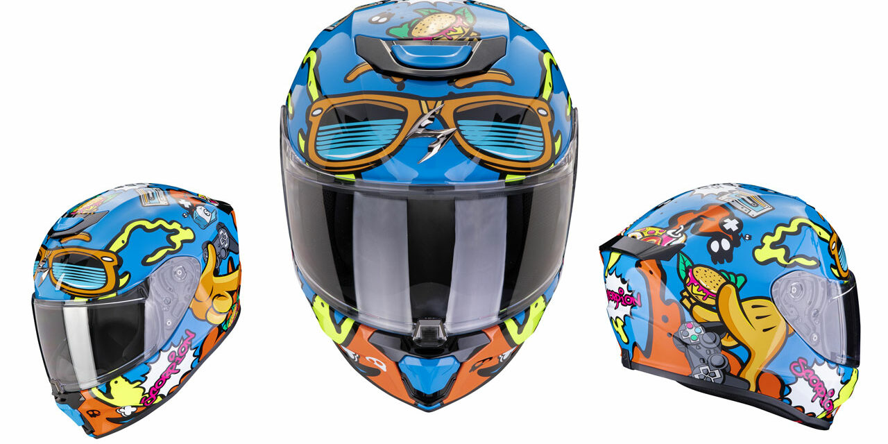 Casque moto enfant Scorpion EXO-JNR Air : C’est bientôt Noël !