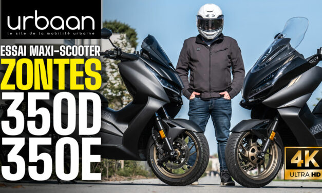 Essai scooter Zontes 350 D et E : un moteur, deux philosophies !