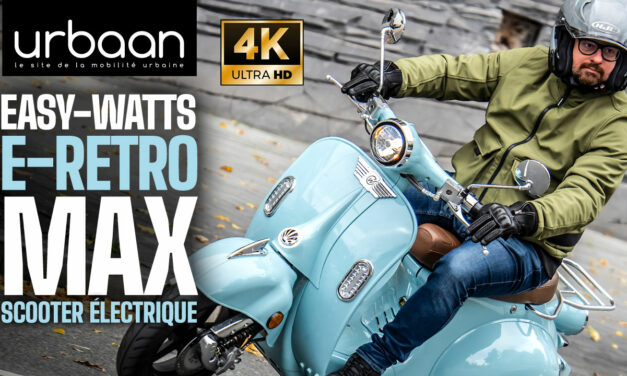 Essai scooter électrique Easy-Watts e-Retro Max : la Dolce Vita 2.0