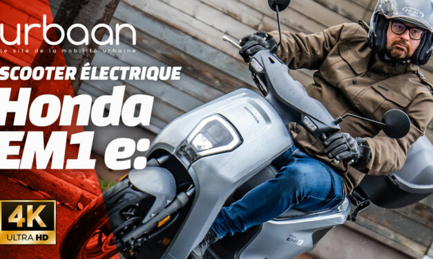 Essai du scooter électrique Honda EM1e