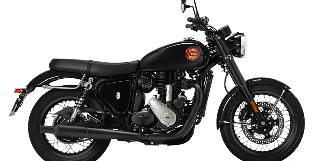 BSA lance la Gold Star 650 Shadow Black
