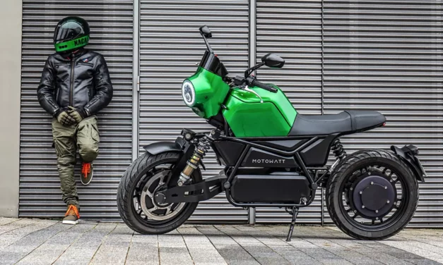 Motowatt présente sa W1X : Moto électrique made in France