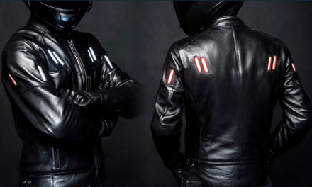 Blouson cuir lumineux Raylier : l’alliance du style et de la sécurité