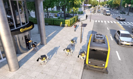 CES 2019 : Continental veut combiner navettes autonomes et robots de livraison