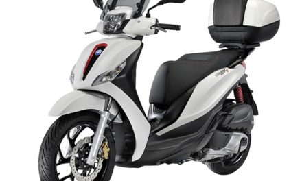 Piaggio Medley 125 : Un top-case et saute vent offerts