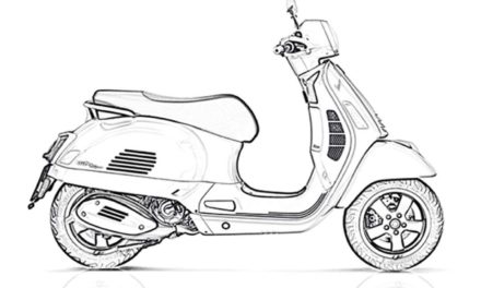Confinement : Dessinez votre Vespa