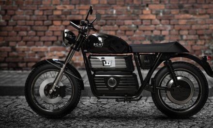 Moto électrique RGNT : Ouverture des commandes