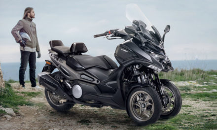 Kymco CV3 : le scooter trois-roues dans sa version définitive