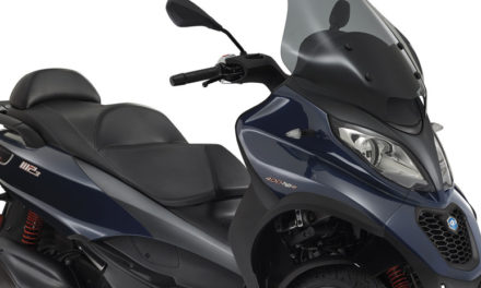 Nouveauté Piaggio : Le MP3 adopte le moteur 400 HPE et le système de connectivité Piaggio MIA