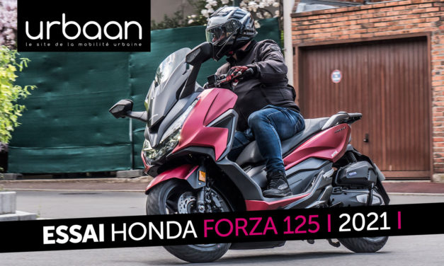 Essai Honda Forza 125 2021 : Toujours plus classe et efficace
