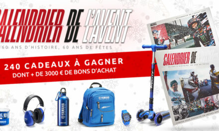 Calendrier de l’Avent Yamaha 2021 : Grand Prix vitesse à l’honneur