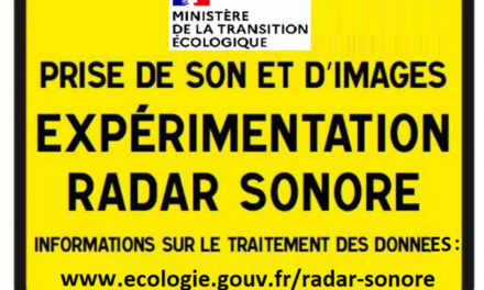 Radar sonore : la chasse aux véhicules bruyants est ouvert !