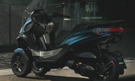 Nouveau Piaggio MP3 : première image du trois-roues italien