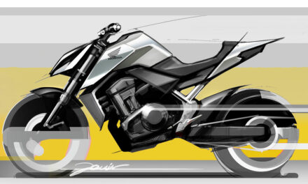 Honda Hornet 2023 : Nouveau croquis du designer Giovanni Dovis