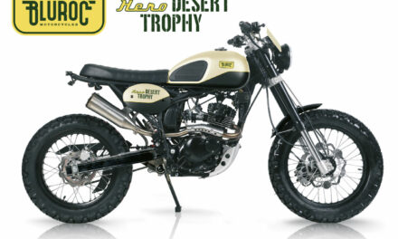 Bluroc Hero 125 : Édition spéciale Desert Trophy