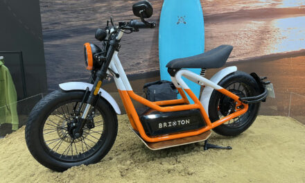 Salon de Milan EICMA 2022 : Concept électrique Brixton Layback