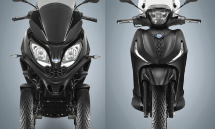 Piaggio Beverly 300 et 400 et Piaggio MP3 300 : Édition spéciale Deep Black