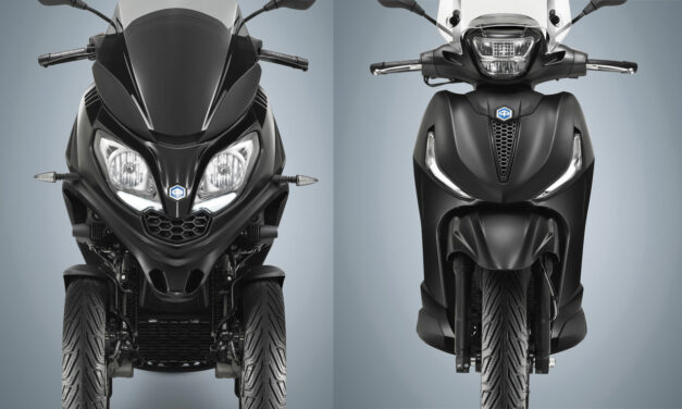 Piaggio Beverly 300 et 400 et Piaggio MP3 300 : Édition spéciale Deep Black