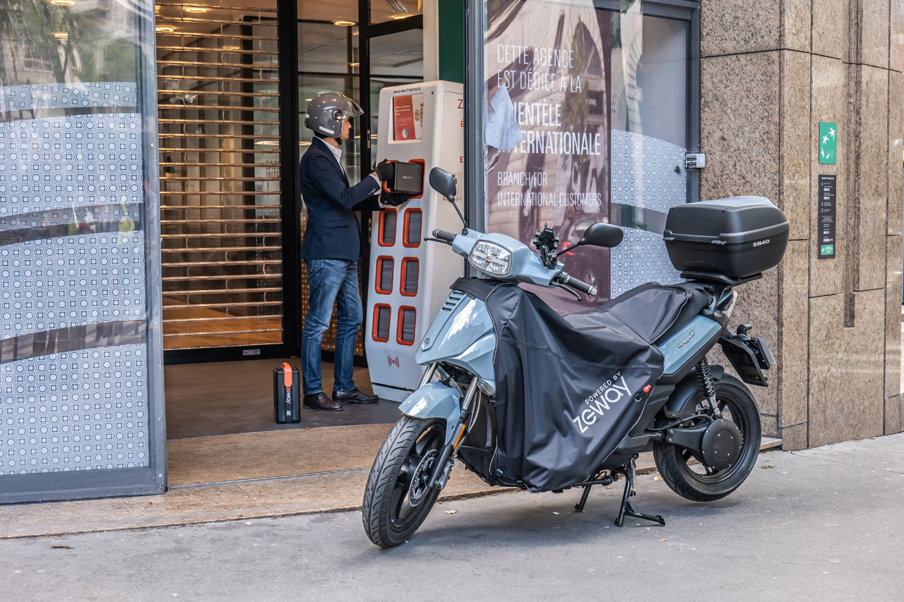 Zeway : la solution de scooters électriques rechargeables en 50 ...