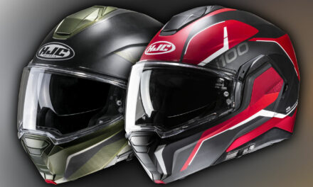 Casque HJC i100 : le modulable à 180° change de couleurs