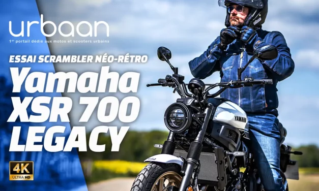 Essai Yamaha XSR700 Legacy : le plaisir et le style en héritage