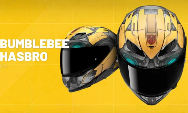 Casque replica Bumblebee : le HJC F71 sauce Transformers