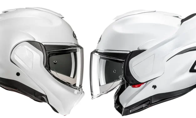 Casque HJC F100 : Le modulable GT renversant