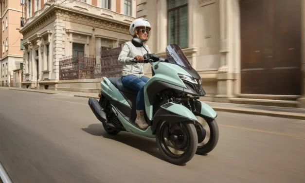 Yamaha Tricity 125 2025 : scooter 3-roues urbain connecté
