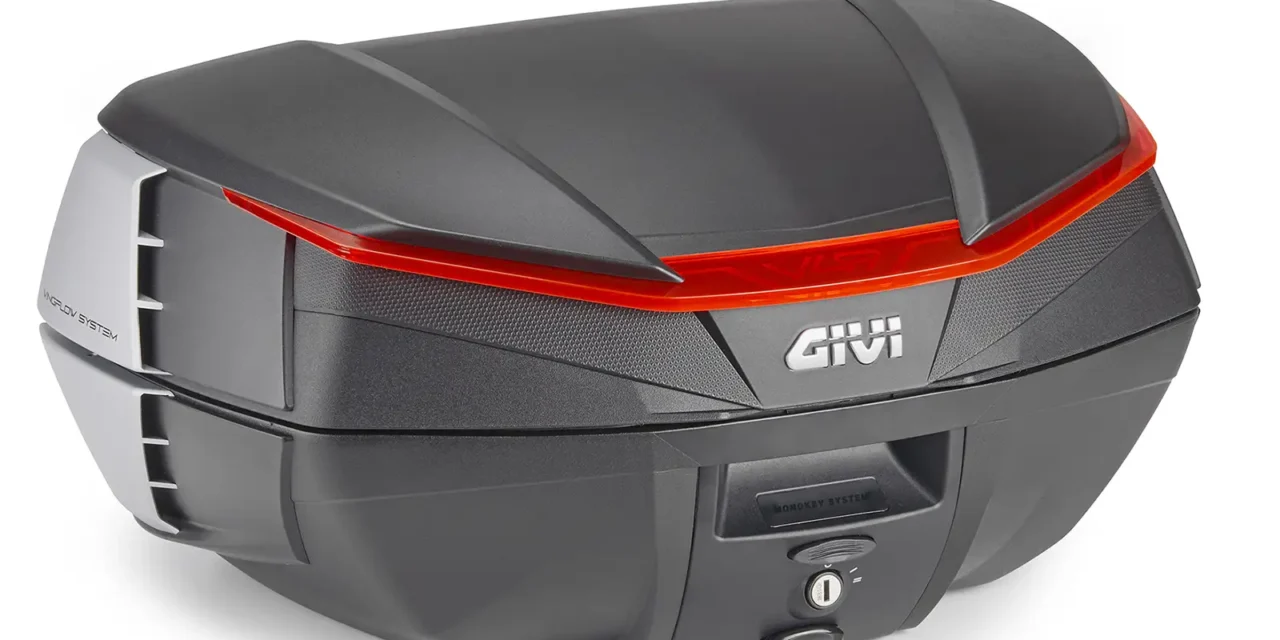 Top-case Givi V49 AIR : design aérodynamique et innovation