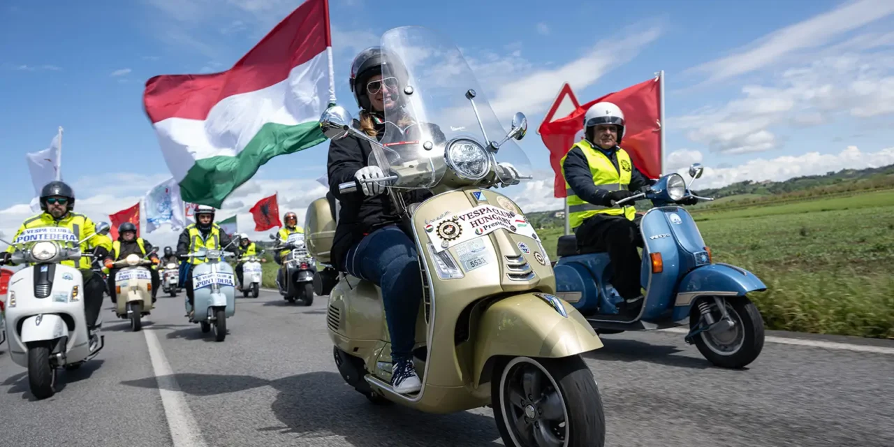 Vespa fêtera ses 80 ans à Rome en juin 2026