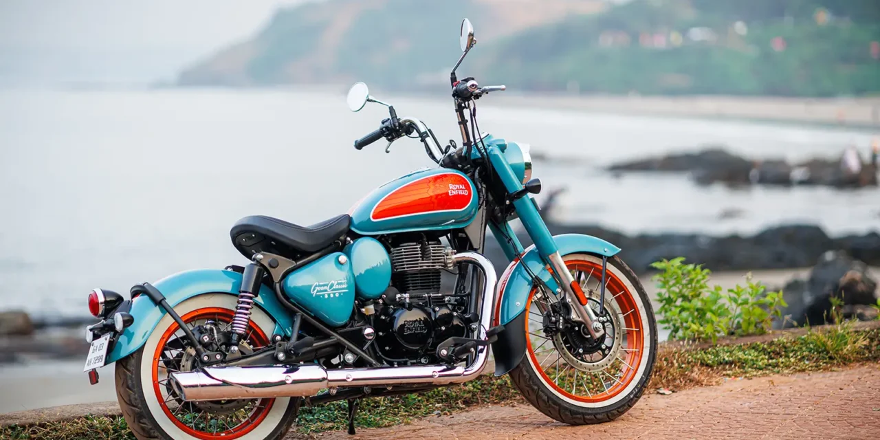 Royal Enfield Goan Classic 350 : édition Trip Teal limitée