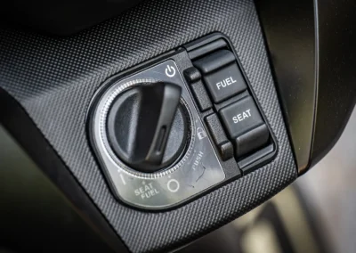 La smart key pour l’allumage principal et le verrouillage est de la partie.