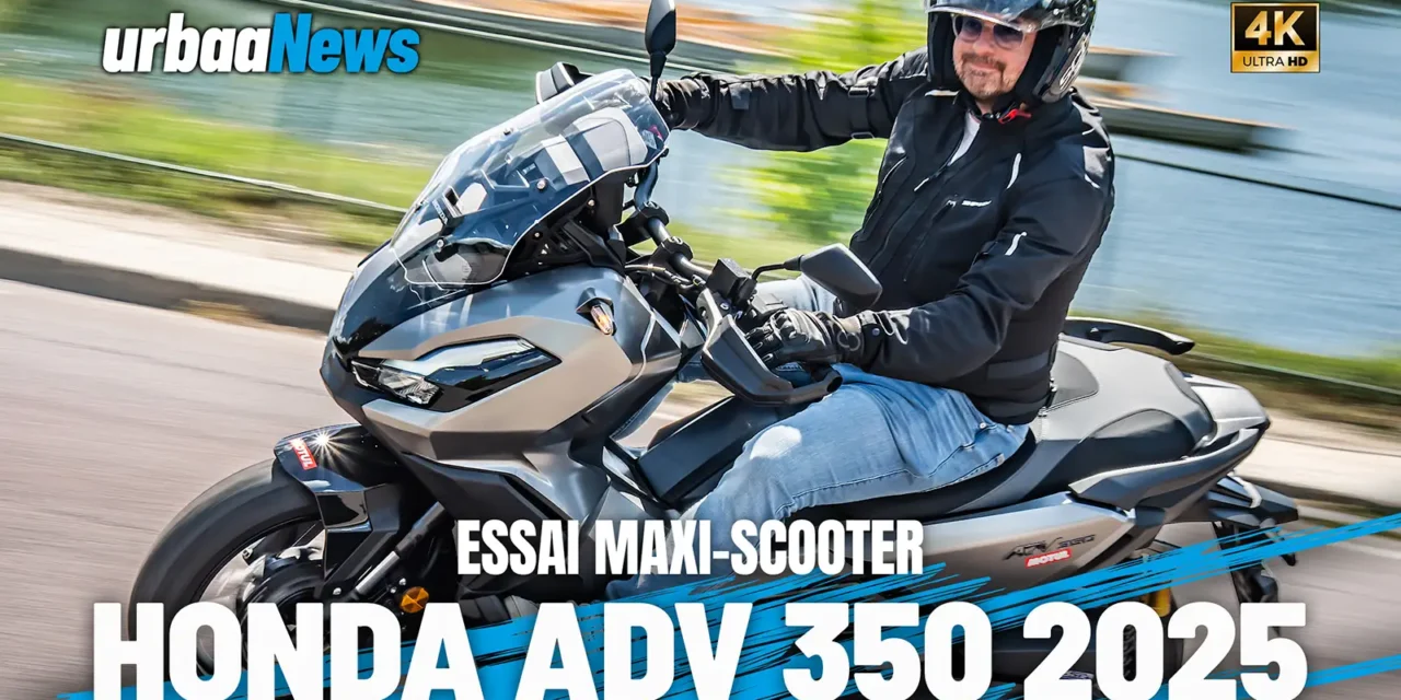 Essai Honda ADV 350 2025 : un scooter baroudeur mieux équipé