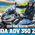 Essai Honda ADV 350 2025 : un scooter baroudeur mieux équipé