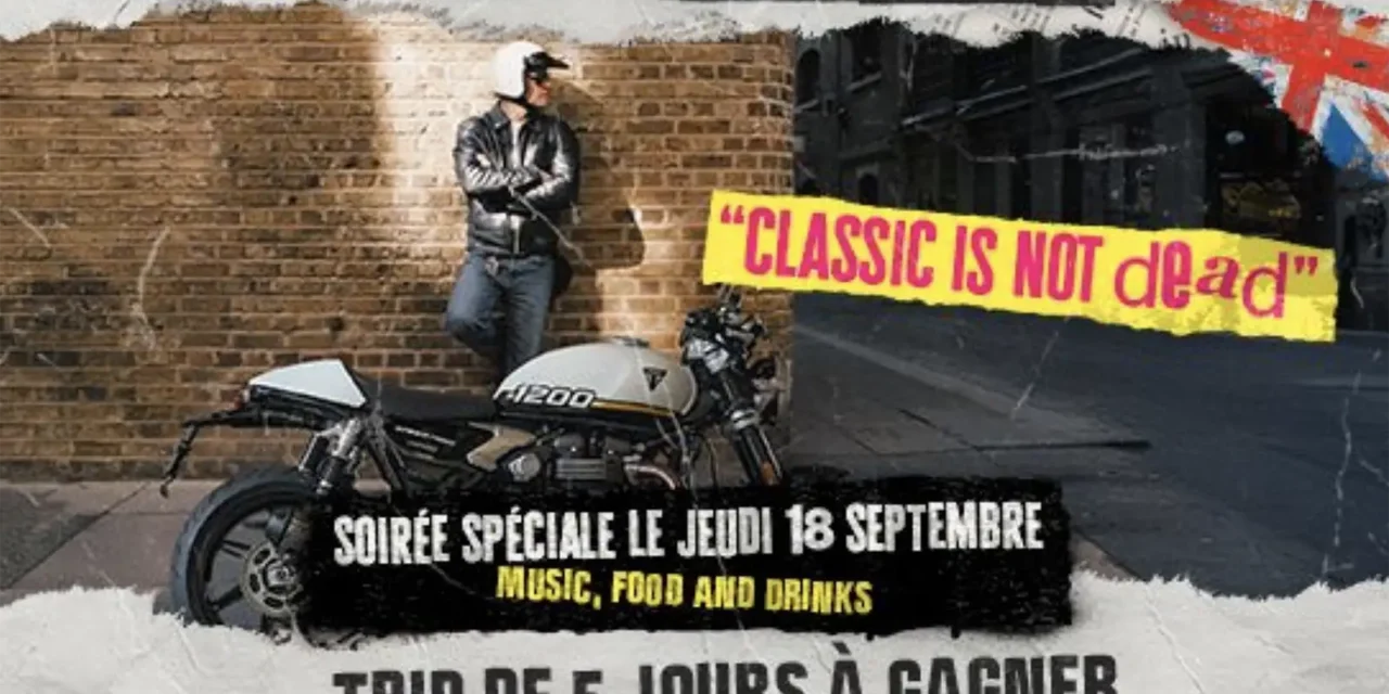 Triumph France célèbre le « Best of British » en 2025