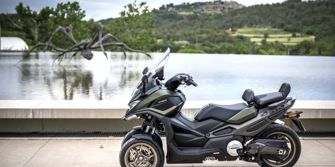 Offre prolongée sur les derniers scooters 3-roues Kymco CV3