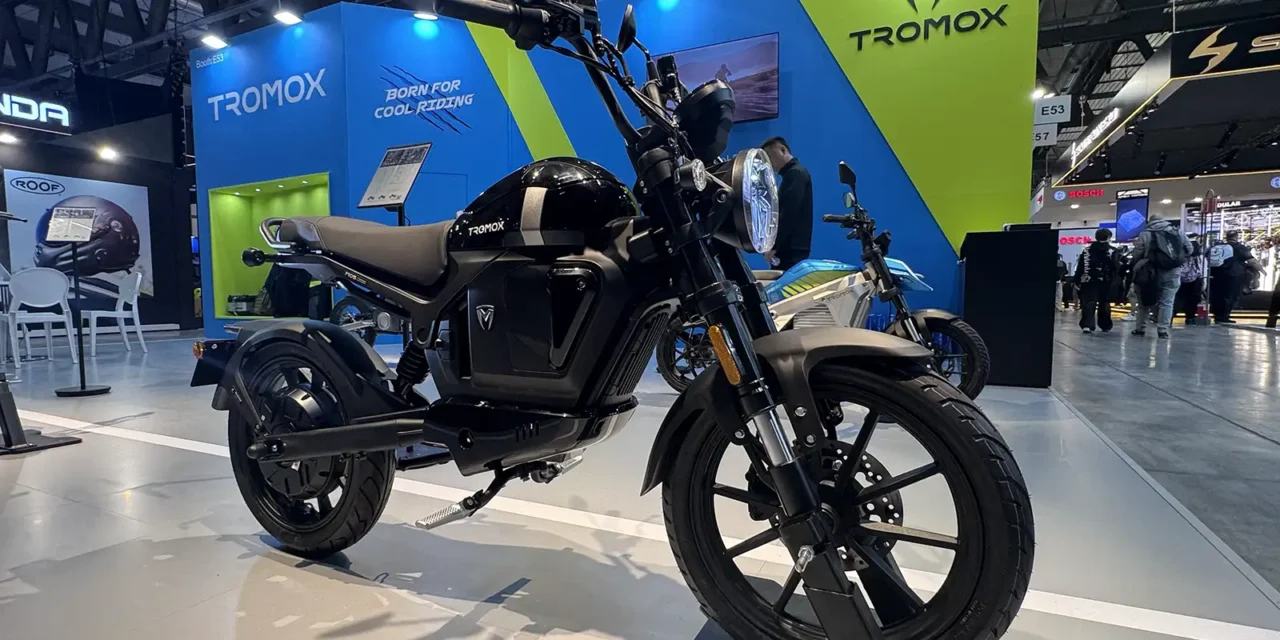 Tromox M05 Electric Café Racer dévoilée à Milan