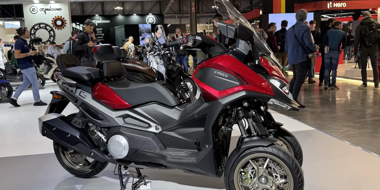 Kymco CV3 575 : le scooter 3 roues évolue en 2026