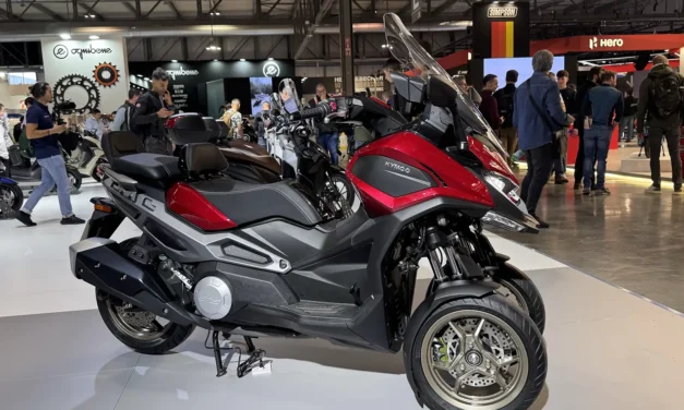 Kymco CV3 575 : le scooter 3 roues évolue en 2026