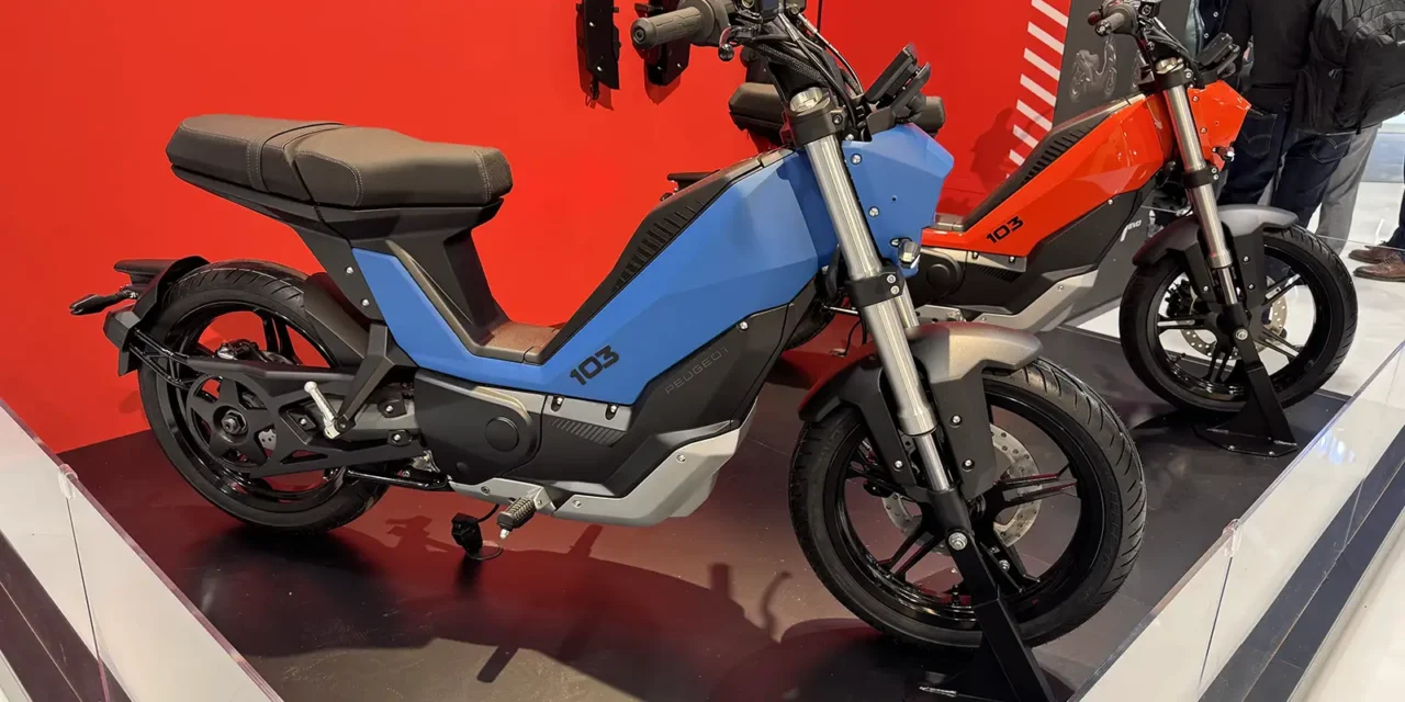 Peugeot 103 électrique : l’icône renaît à l’EICMA 2025