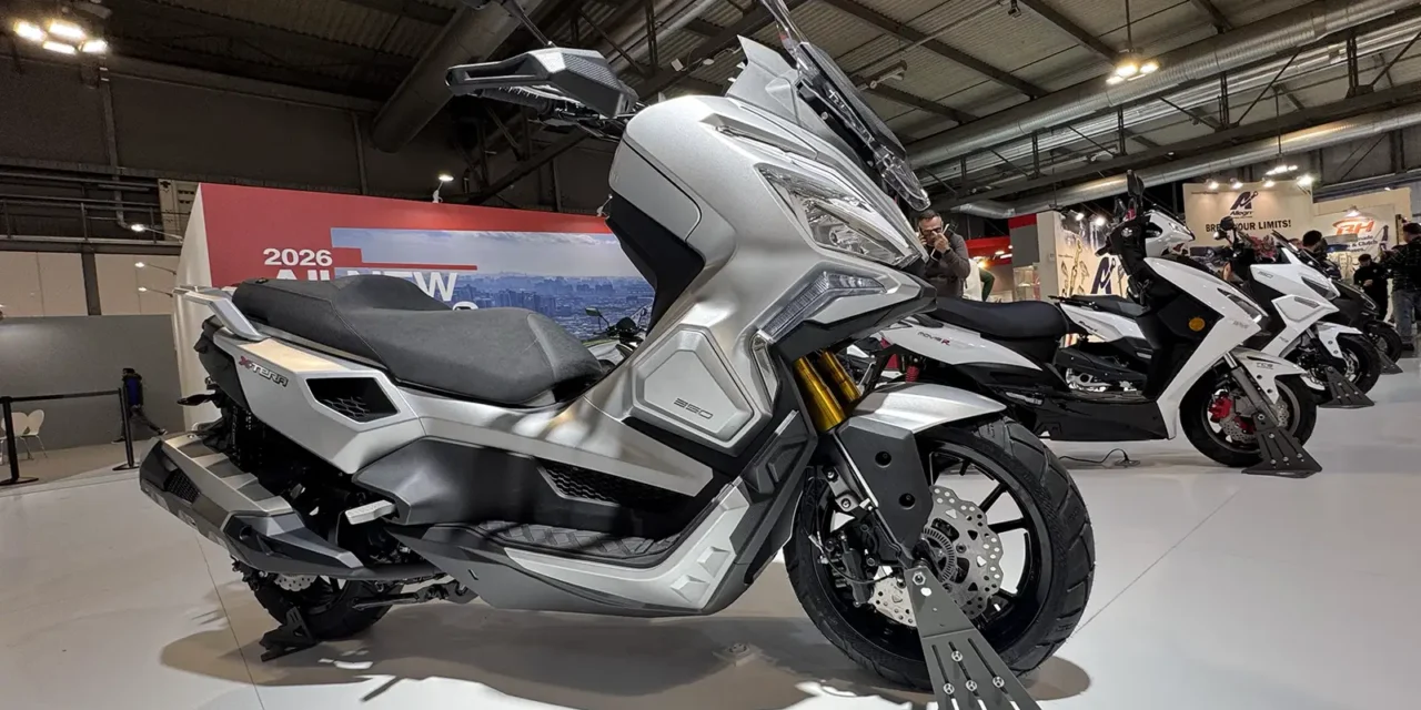 Kymco Xciting X 350 : le scooter GT au look adventure