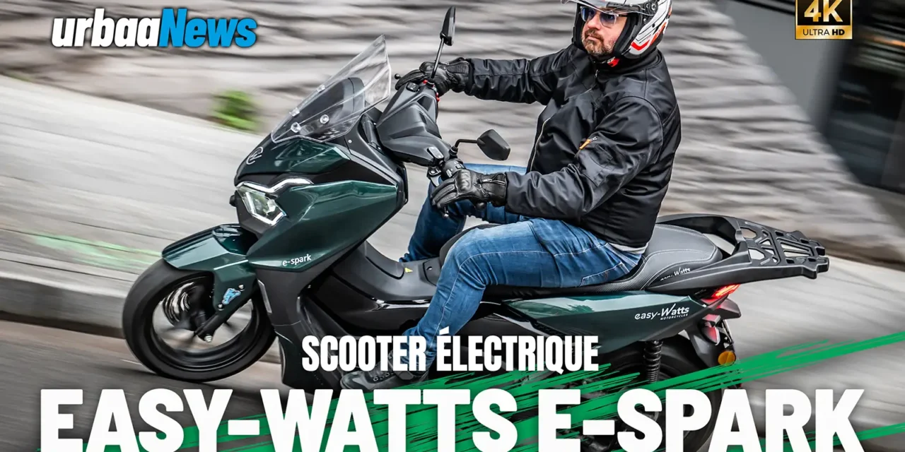 Essai easy-Watts e-Spark : le scooter électrique avec CarPlay