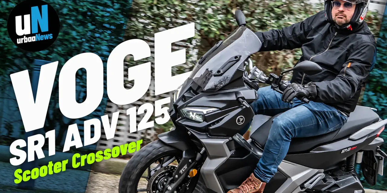 Voge SR1 ADV 125 : le scooter urbain qui joue les baroudeurs