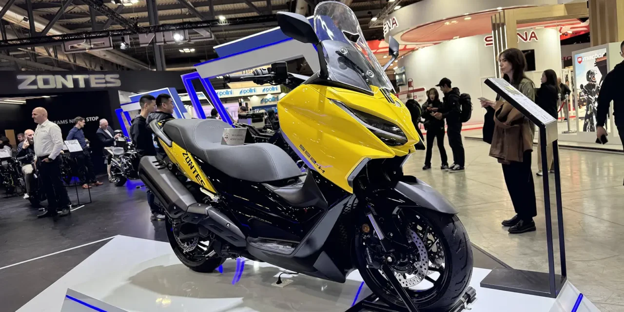 Zontes 552 : une nouvelle étape pour les maxi-scooters