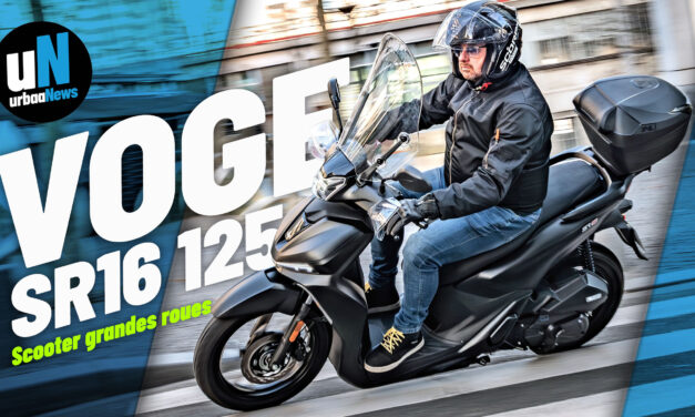 Essai Voge SR16 125 : scooter grande roue urbain 2026