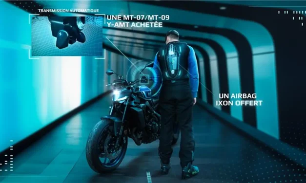 Airbag moto : Une offre Yamaha pour le printemps 2026