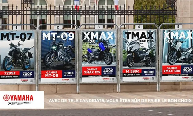 Yamaha Motor France lance une campagne de promotions jusqu’à 2200 €